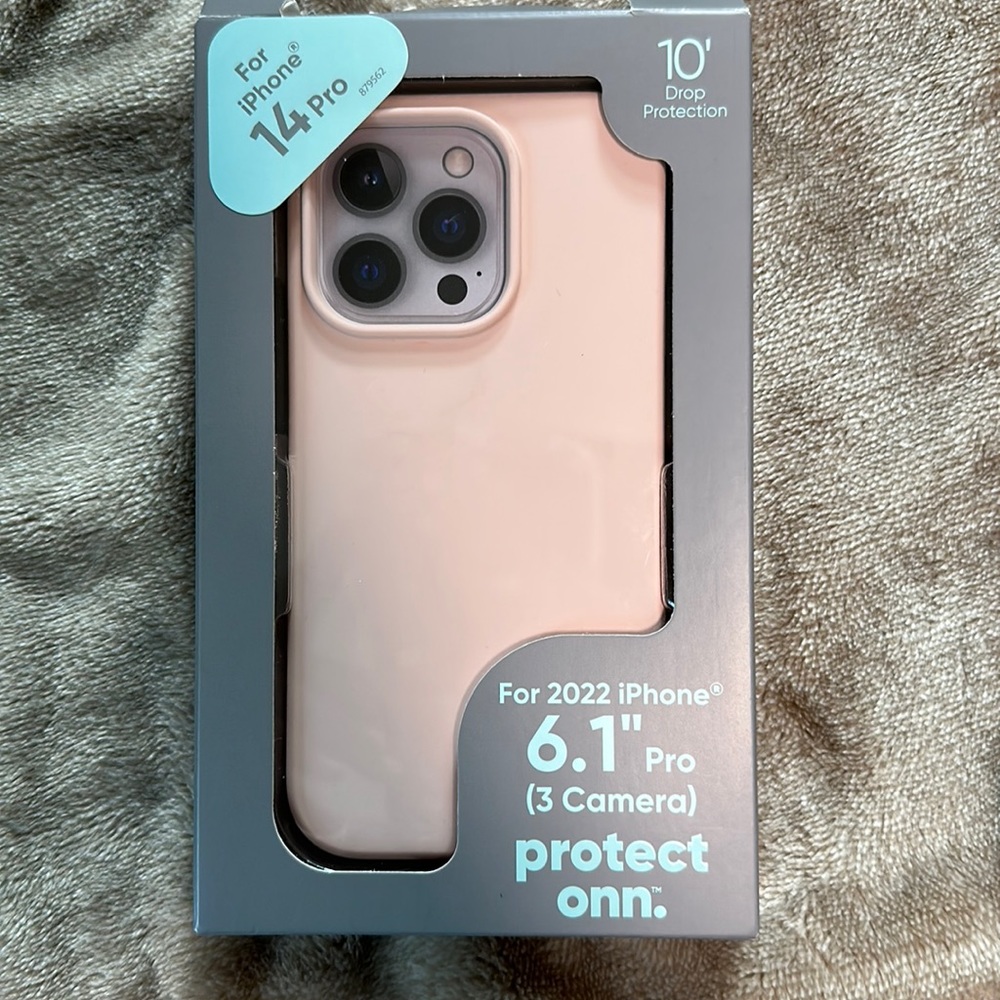 Pink iPhone 14 Pro Phone case